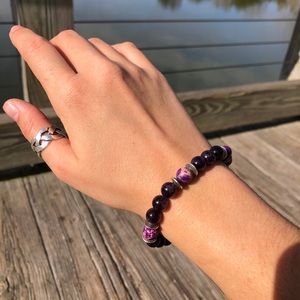 Amethyst bracelet